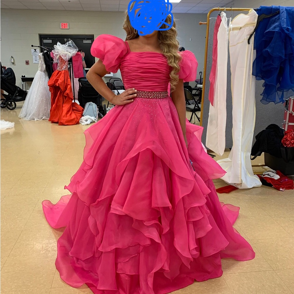 Gorgeous pink omc! Size 0, altered to a size 14